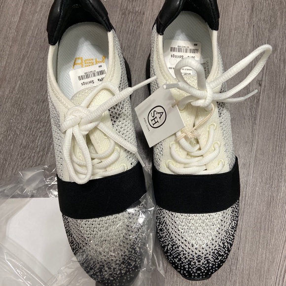 ash lacey platform sneakers